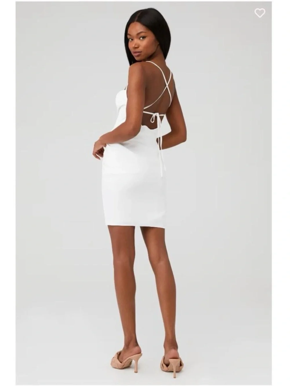 amanda uprichard jasalina side ruched dress bridal - Picture 10 of 11